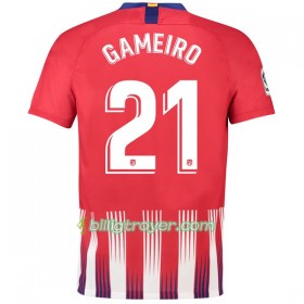 Billige Fotballdrakter Atlético Madrid Gameiro 21 Hjemmedraktsett 2018/19 Kortermet